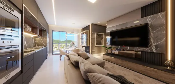 Apartamento com 3 Quartos à venda, 76m² no Praia de Armação do Itapocorói, Penha
