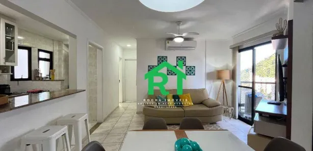 Apartamento com 2 Quartos à venda, 70m² no Jardim Las Palmas, Guarujá