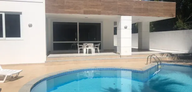 Casa de Condomínio com 4 Quartos para venda ou aluguel, 507m² no Busca Vida (Abrantes), Camaçari