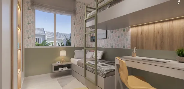 Casa de Condomínio com 2 Quartos à venda, 42m² no Estados, Fazenda Rio Grande