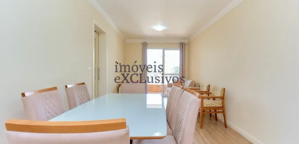 Apartamento com 3 Quartos para alugar, 93m² no Juvevê, Curitiba