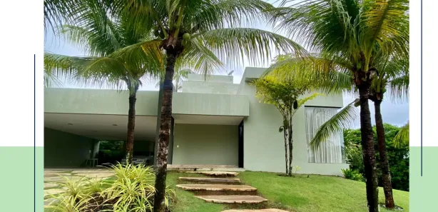 Casa de Condomínio com 4 Quartos para venda ou aluguel, 560m² no Busca Vida (Abrantes), Camaçari