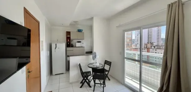 Flat com 1 Quarto à venda, 39m² no Boqueirão, Praia Grande
