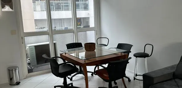Flat com 1 Quarto para alugar, 69m² no Gonzaga, Santos