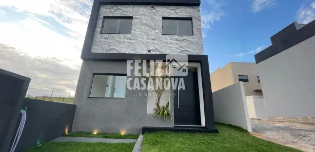 Casa com 3 Quartos à venda, 70m² no Parque Nascente do Rio Capivara, Camaçari