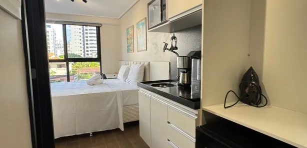 Flat com 1 Quarto à venda, 18m² no Tambaú, João Pessoa