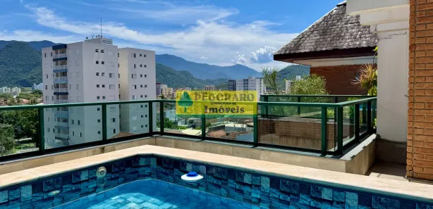 Cobertura com 4 Quartos para venda ou aluguel, 230m² no Prainha, Caraguatatuba