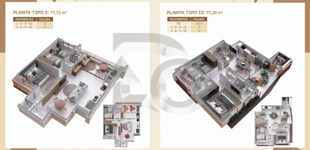 Apartamento com 2 Quartos à venda, 79m² no Aruana, Aracaju