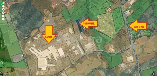 Terreno / Lote / Condomínio para alugar, 21000m² no Campo Largo da Roseira, São José dos Pinhais