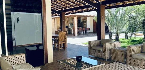 Casa de Condomínio com 5 Quartos para alugar, 500m² no Busca Vida (Abrantes), Camaçari