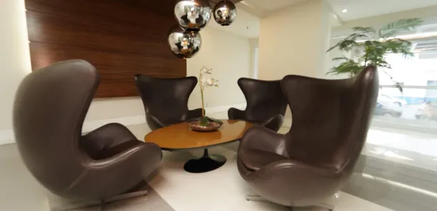 Conjunto Comercial / Sala para alugar, 41m² no Vila Mathias, Santos