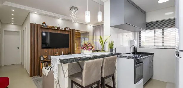 Apartamento com 2 Quartos à venda, 54m² no Pineville, Pinhais
