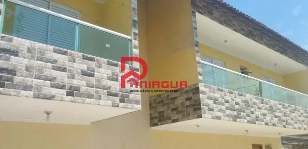 Casa de Condomínio com 3 Quartos para alugar, 72m² no Caiçara, Praia Grande