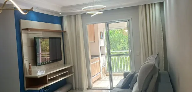 Apartamento com 3 Quartos para alugar, 85m² no Jardim Tupanci, Barueri