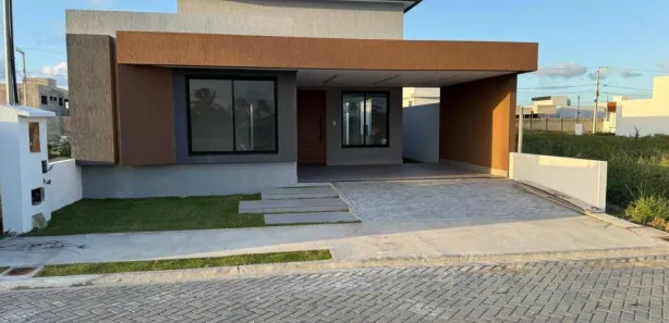 Casa de Condomínio com 3 Quartos à venda, 120m² no Zona de Expansão (Olhos D'Agua), Barra dos Coqueiros