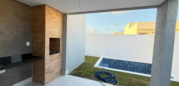 Casa de Condomínio com 3 Quartos à venda, 120m² no Zona de Expansão (Olhos D'Agua), Barra dos Coqueiros