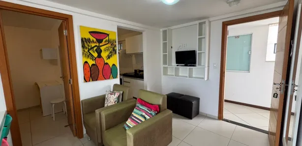 Apartamento com 1 Quarto para alugar, 60m² no Tambaú, João Pessoa