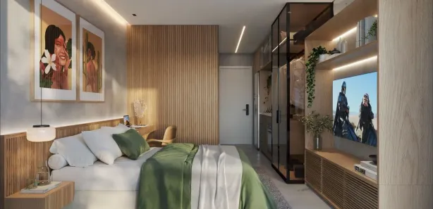 Apartamento com 1 Quarto à venda, 43m² no Itaipava, Petrópolis
