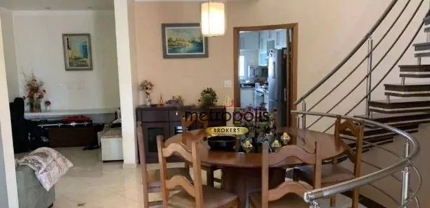 Casa de Condomínio com 3 Quartos à venda, 286m² no Jardim, Santo André