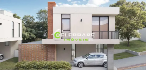 Sobrado com 3 Quartos à venda, 109m² no Jardim Orestes Thá, Quatro Barras
