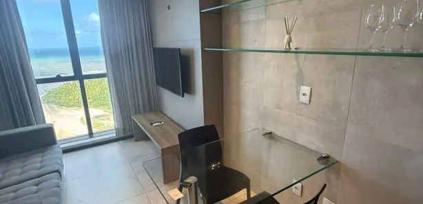 Apartamento com 1 Quarto para alugar, 35m² no Barra de Jangada, Jaboatão dos Guararapes