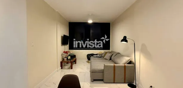Apartamento com 2 Quartos para alugar, 77m² no Gonzaga, Santos