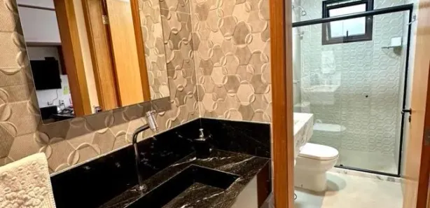Casa de Condomínio com 5 Quartos à venda, 476m² no Alphaville (Abrantes), Camaçari