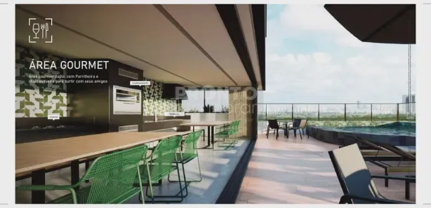 Apartamento com 1 Quarto à venda, 23m² no Boa Viagem, Recife