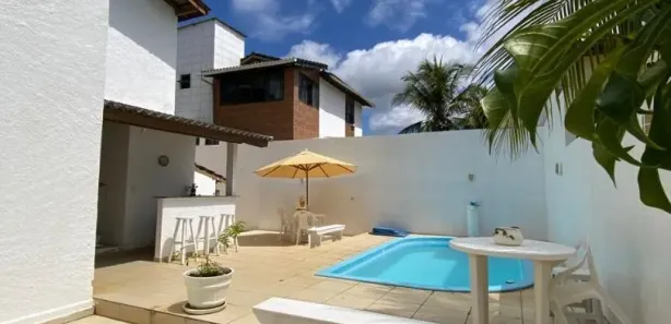 Casa de Condomínio com 4 Quartos à venda, 220m² no Arembepe (Abrantes), Camaçari