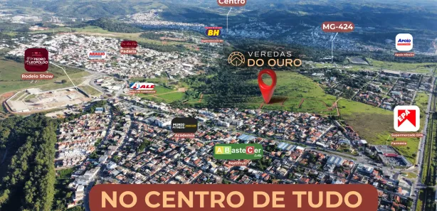 Terreno / Lote / Condomínio à venda, 360m² no Centro, Pedro Leopoldo