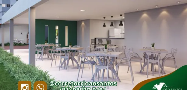 Apartamento com 3 Quartos à venda, 73m² no Capibaribe, São Lourenço da Mata