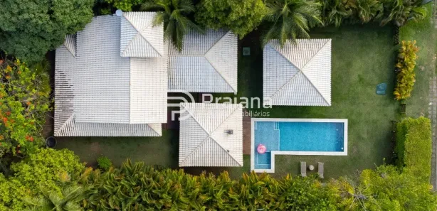 Casa de Condomínio com 5 Quartos para venda ou aluguel, 280m² no Itacimirim (Monte Gordo), Camaçari