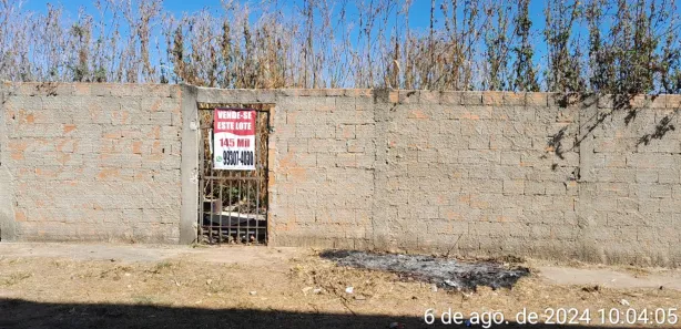 Terreno / Lote / Condomínio à venda, 360m² no São Damião, Vespasiano