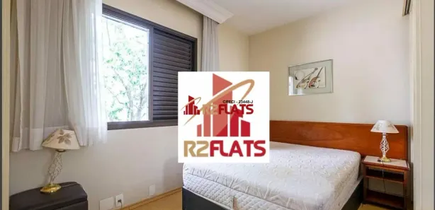 Flat com 1 Quarto para alugar, 45m² no Cerqueira César, São Paulo
