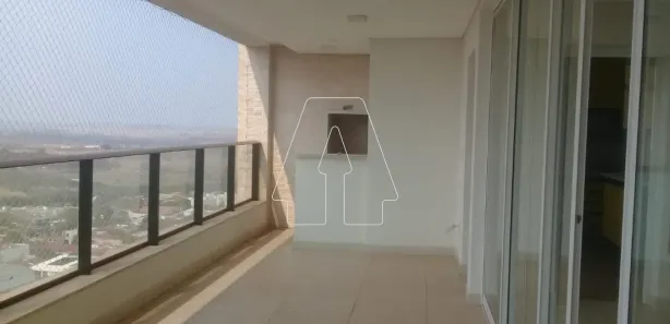 Apartamento com 4 Quartos para alugar, 138m² no Vila Mendonça, Araçatuba