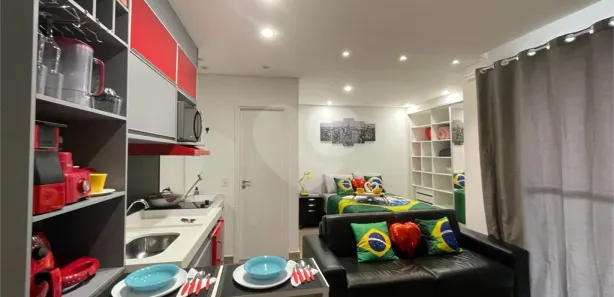 Flat com 1 Quarto para alugar, 35m² no Jardim Faculdade, Sorocaba