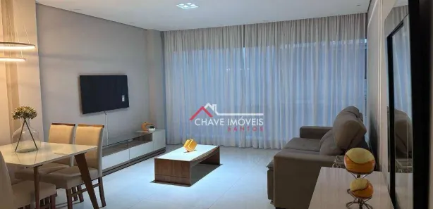 Apartamento com 2 Quartos para alugar, 96m² no Aparecida, Santos