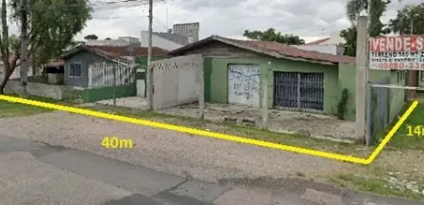 Terreno / Lote / Condomínio à venda, 560m² no Novo Mundo, Curitiba