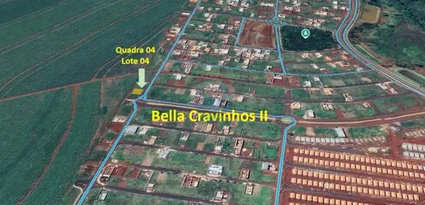 Terreno / Lote / Condomínio à venda, 200m² no Centro, Cravinhos