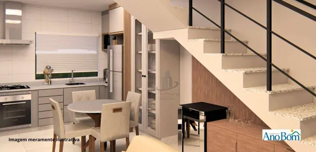Casa de Condomínio com 2 Quartos à venda, 70m² no Parque Independência, Barra Mansa