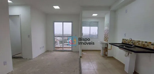 Apartamento com 2 Quartos para alugar, 46m² no Residencial Jardim dos Ipês, Nova Odessa