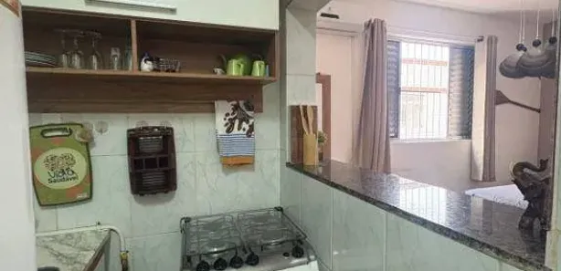 Kitnet com 1 Quarto à venda, 28m² no José Menino, Santos
