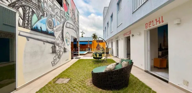 Hotel / Motel / Pousada com 13 Quartos à venda, 1355m² no Guaiúba, Guarujá