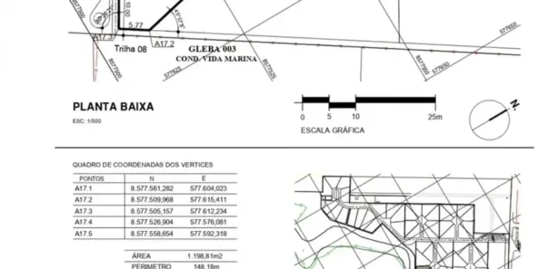 Terreno / Lote / Condomínio à venda, 1198m² no Catu de Abrantes (Abrantes), Camaçari