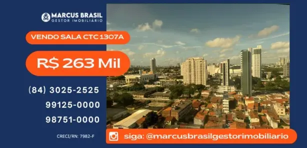 Conjunto Comercial / Sala à venda, 32m² no Lagoa Nova, Natal