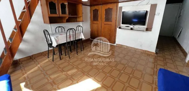 Kitnet com 1 Quarto para alugar, 35m² no Pitangueiras, Guarujá