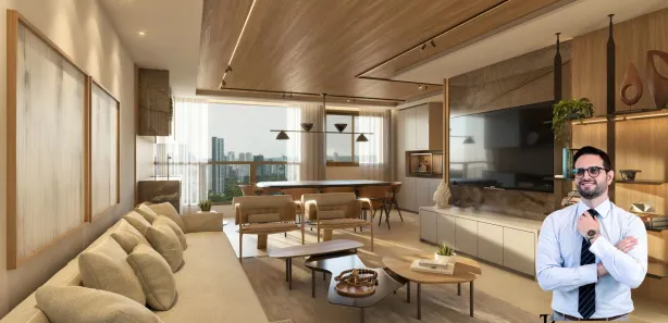 Apartamento com 3 Quartos à venda, 105m² no Poço, Recife