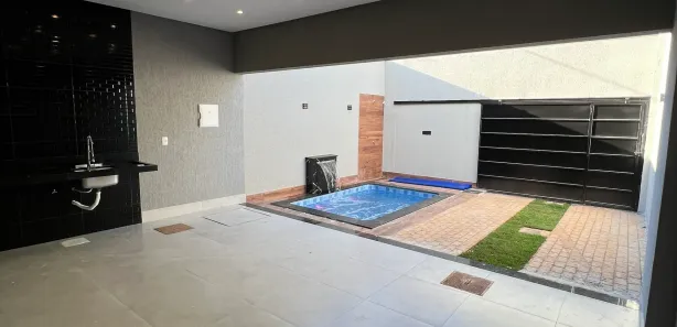 Casa de Vila com 3 Quartos à venda, 135m² no Residencial Jardim Canedo II, Senador Canedo