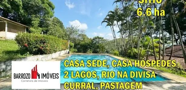 Fazenda / Sítio / Chácara com 7 Quartos à venda, 66000m² no Maraporã, Cachoeiras de Macacu