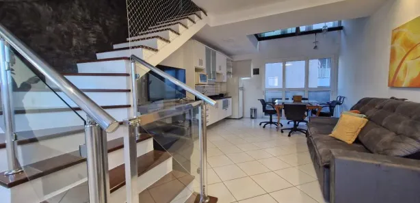 Apartamento com 1 Quarto para alugar, 72m² no Gonzaga, Santos
